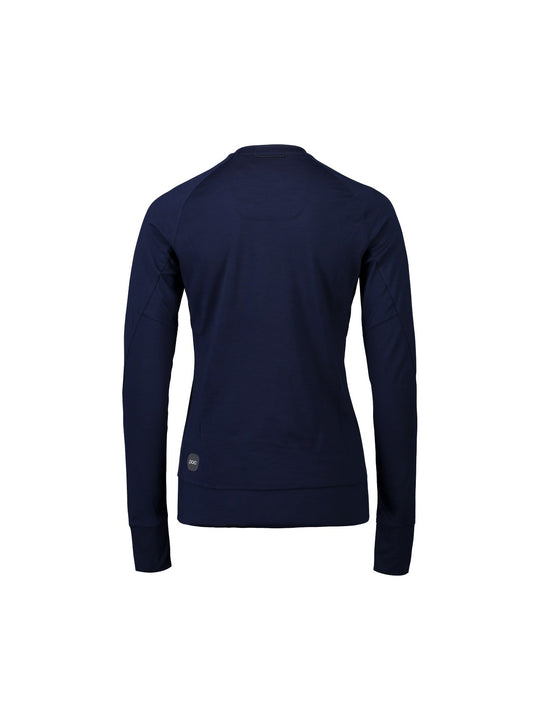 Załaduj obraz do przeglądarki galerii, Koszulka POC W'S LIGHT MERINO Jersey LS - Turmaline Navy
