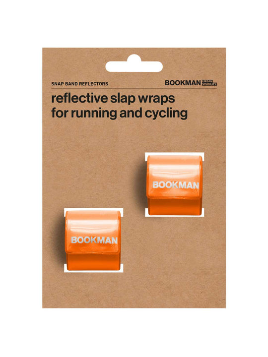 Załaduj obraz do przeglądarki galerii, Opaska BOOKMAN Snap Band Reflectors pomarańczowy
