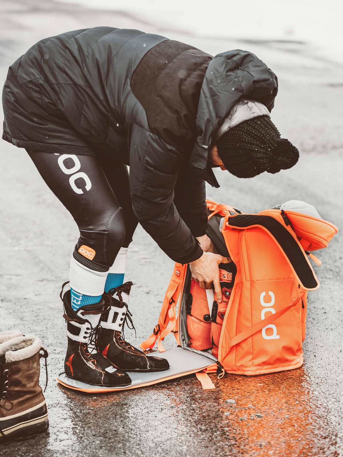 Plecak narciarski POC RACE 70L - Fluo. Orange