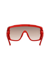 Załaduj obraz do przeglądarki galerii, Okulary rowerowe POC Devour Ultra - Pris. Red/Clarity Trail/Partly Sunny Silver
