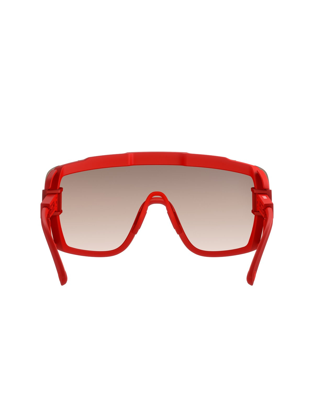 Okulary rowerowe POC Devour Ultra - Pris. Red/Clarity Trail/Partly Sunny Silver