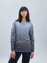 Załaduj obraz do przeglądarki galerii, Koszulka rowerowa POC W's Essential MTB Lite LS Jersey - Gradient Sylvanite Grey
