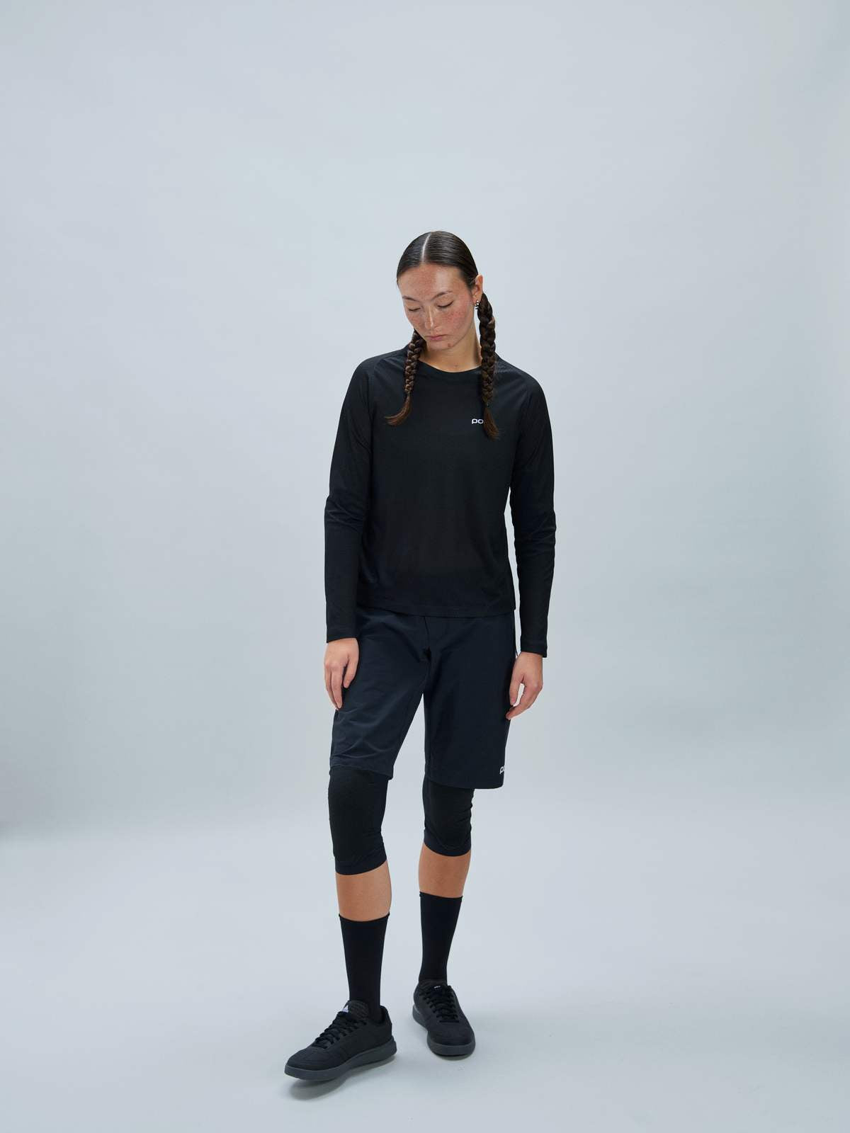 Koszulka rowerowa POC W's Motion Air L/S Jersey - Ur. Black