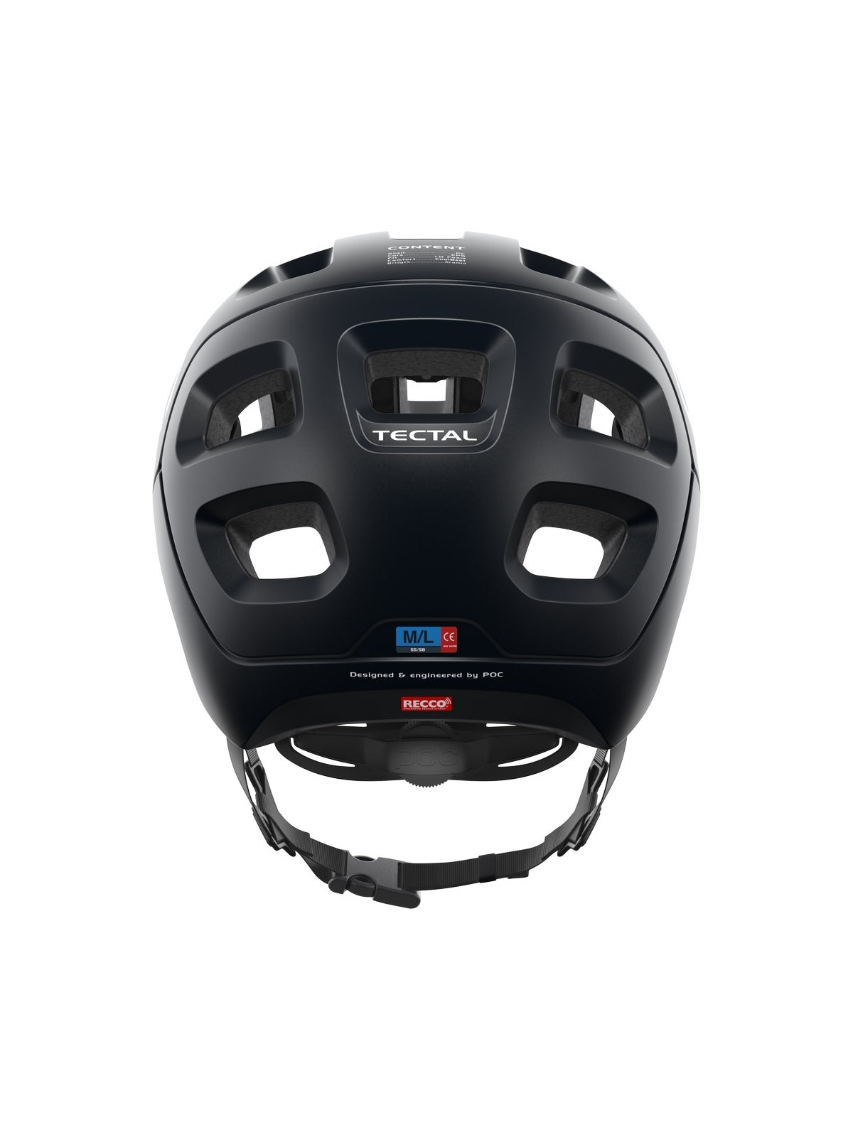 Kask rowerowy POC TECTAL - Ur. Black Matt