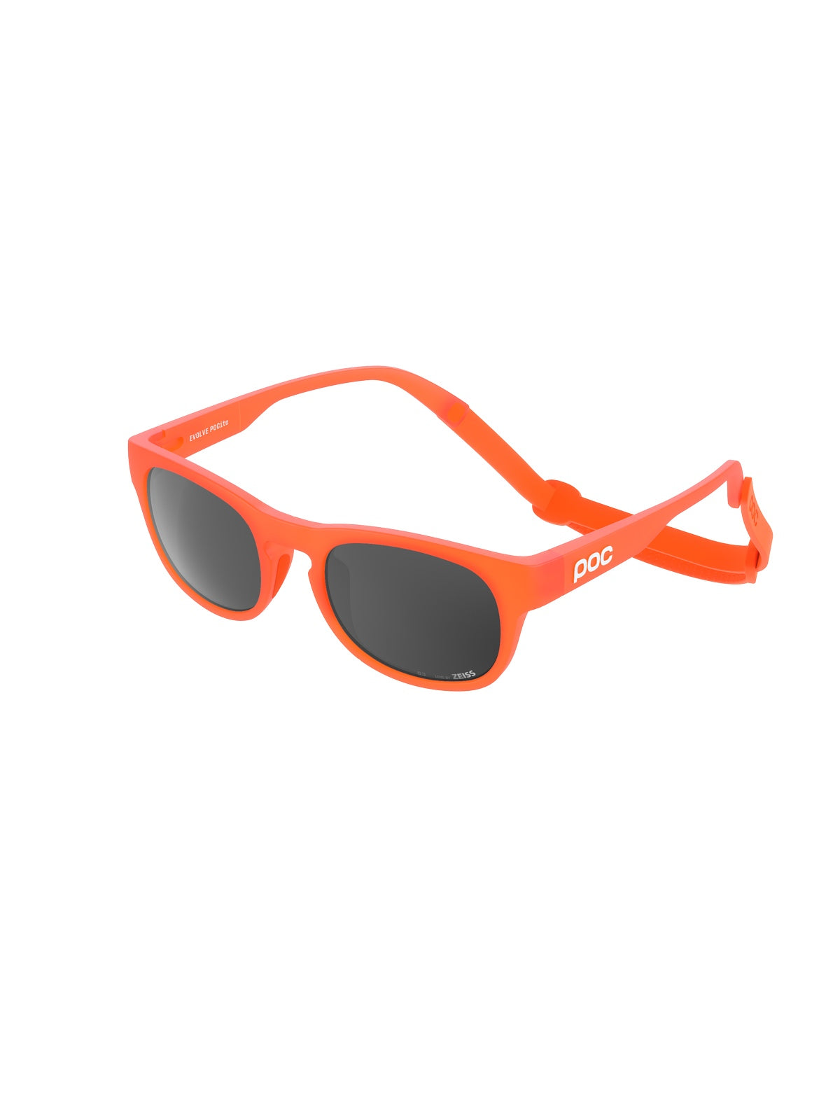 Okulary dziecięce POC Evolve - Fluo Orange/Clarity Pocito/Sunny Grey