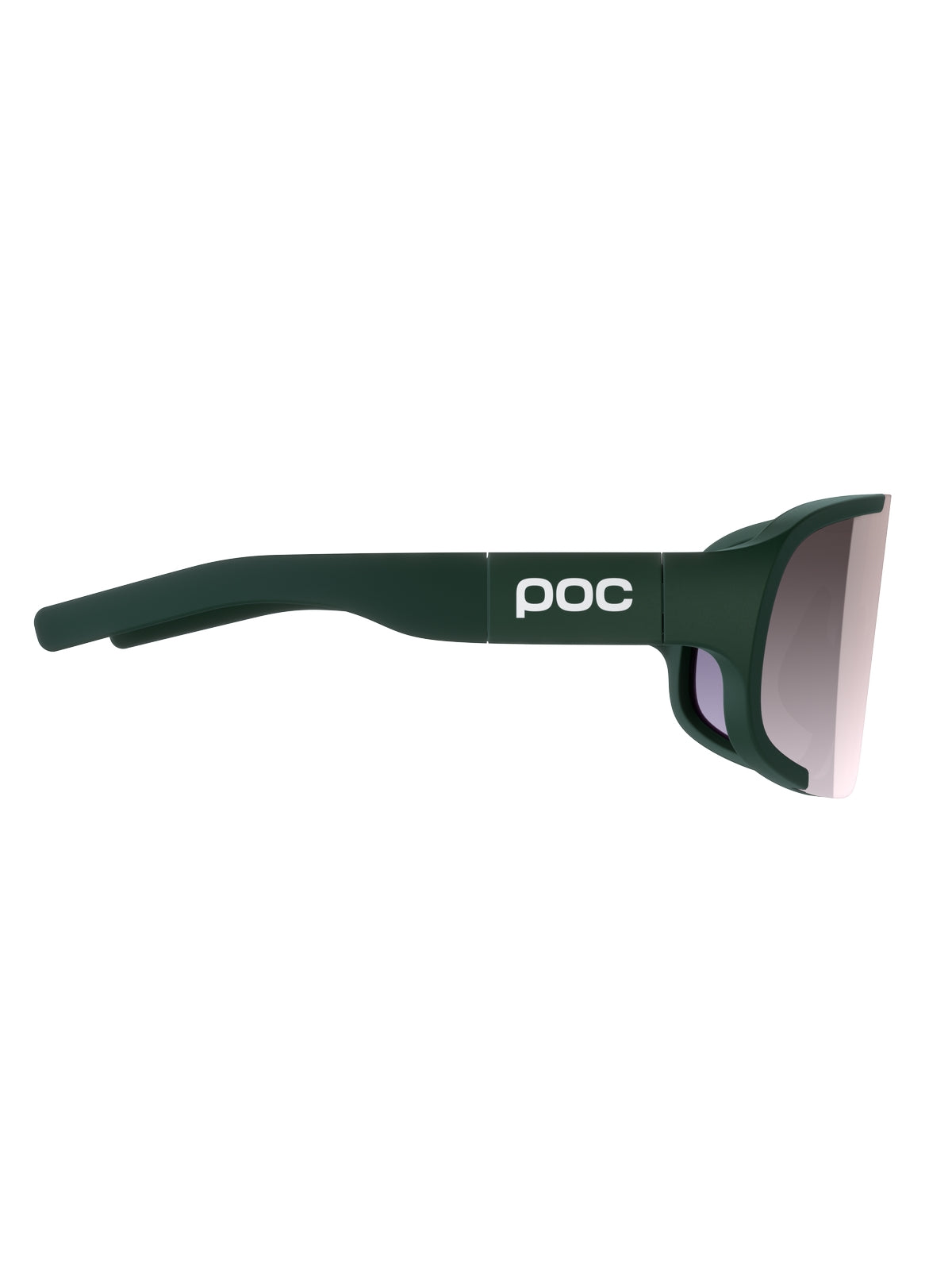 Okulary rowerowe POC Aspire Wide Fit - Parg. Green/Clarity Road/Sunny Silver