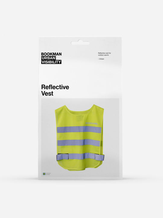 Załaduj obraz do przeglądarki galerii, Kamizelka rowerowa BOOKMAN Reflective Vest żółty
