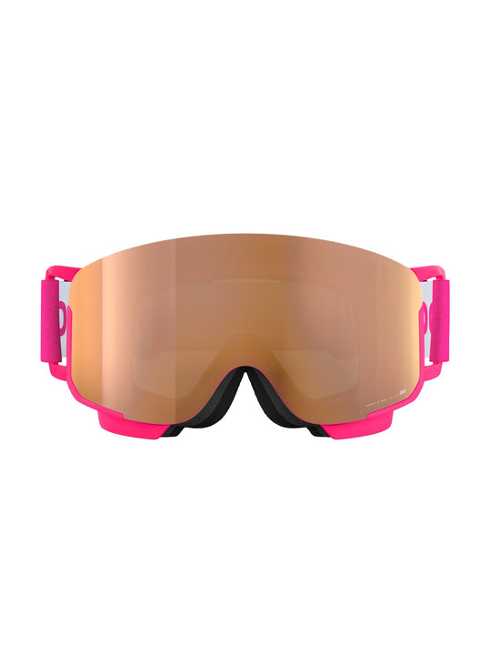 Załaduj obraz do przeglądarki galerii, Gogle narciarskie POCito Nexal - Fluo. Pink/Partly Sunny Light Orange
