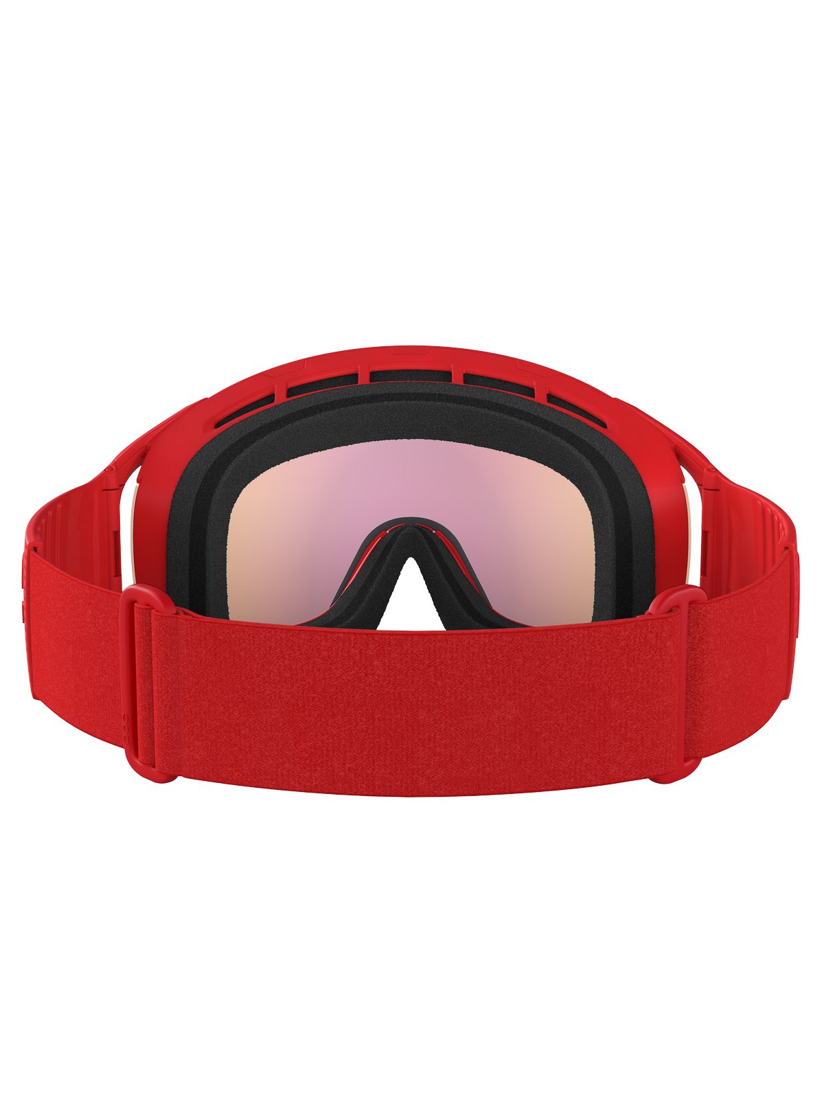 Gogle narciarskie POC Zonula Wide Fit- Prismane Red/Partly Sunny Orange