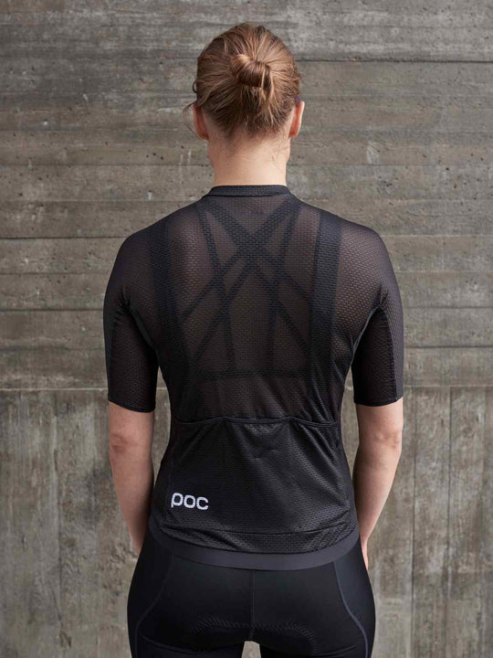 Załaduj obraz do przeglądarki galerii, Koszulka rowerowa POC W&#39;s Air Jersey - Uran. Black
