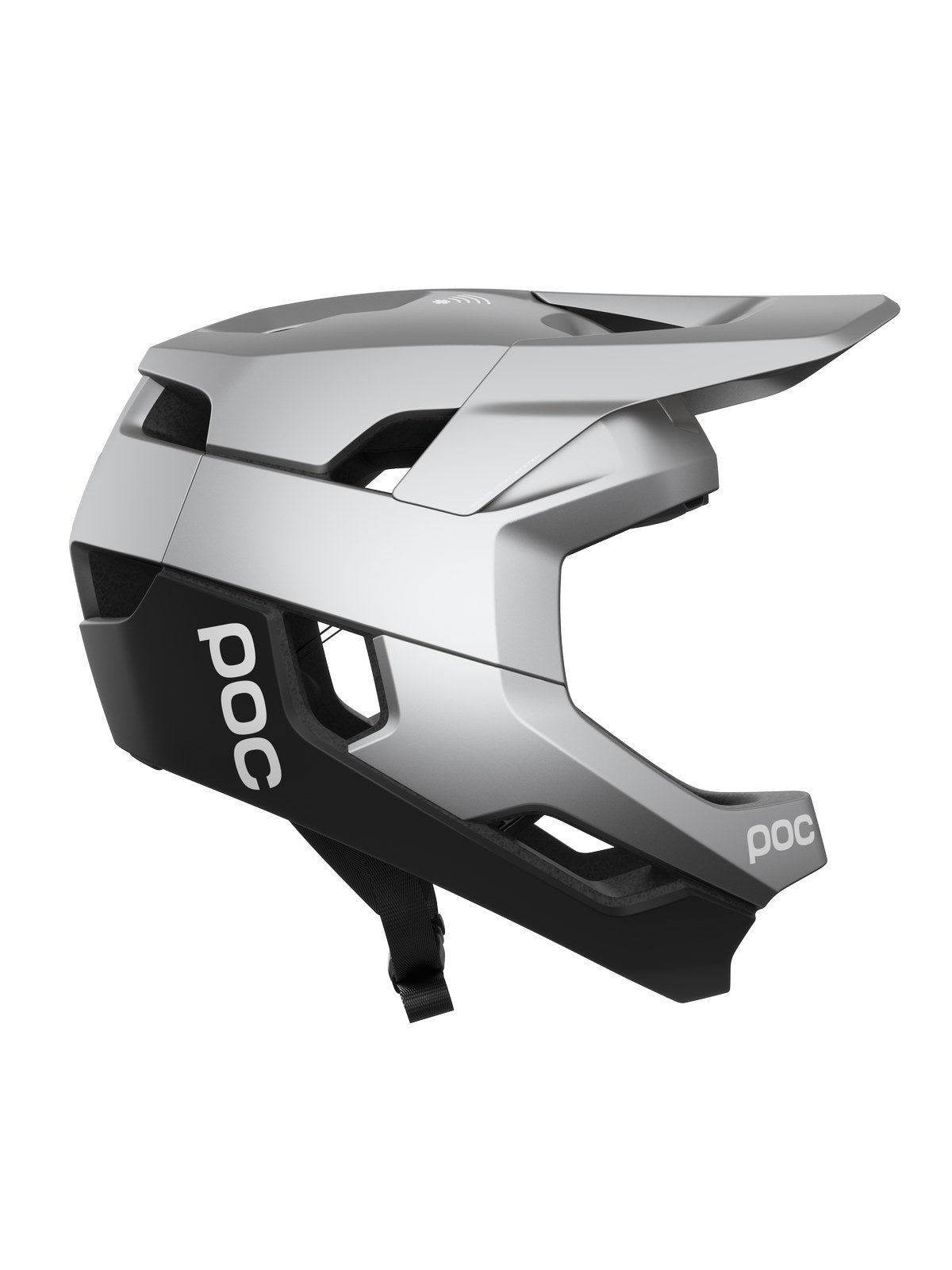 Kask rowerowy POC Otocon Race MIPS - Arg. Silver/Ur. Black Matt