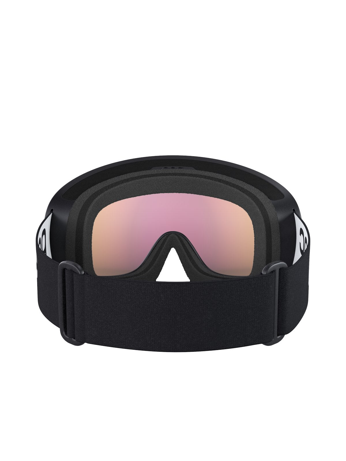Gogle narciarskie POC Fovea Wide Fit - Ura. Black/Pt. Sunny Orange