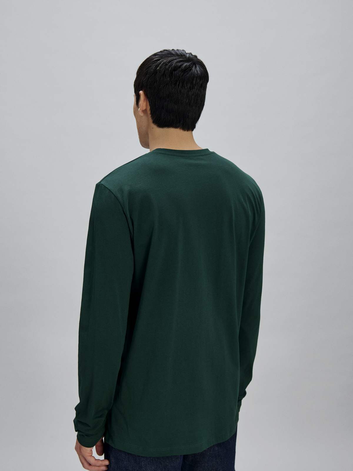 Koszulka longsleeve POC L/S Tee - Parg. Green