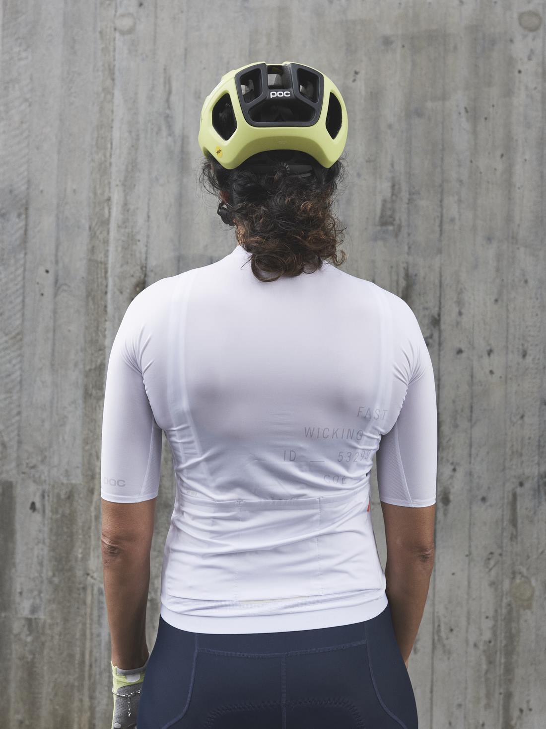 Koszulka rowerowa POC W’s PRISTINE PRINT Jersey - Hydr. White - poc warszawa