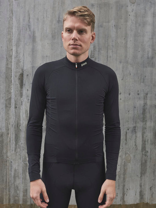 Załaduj obraz do przeglądarki galerii, Koszulka rowerowa POC M&#39;s AMBIENT Thermal Jersey - Ur. Black
