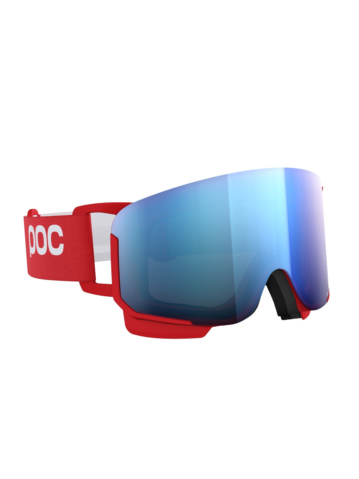 Gogle narciarskie POC Nexal Wide Fit - Pris. Red/Pt. Sunny Blue
