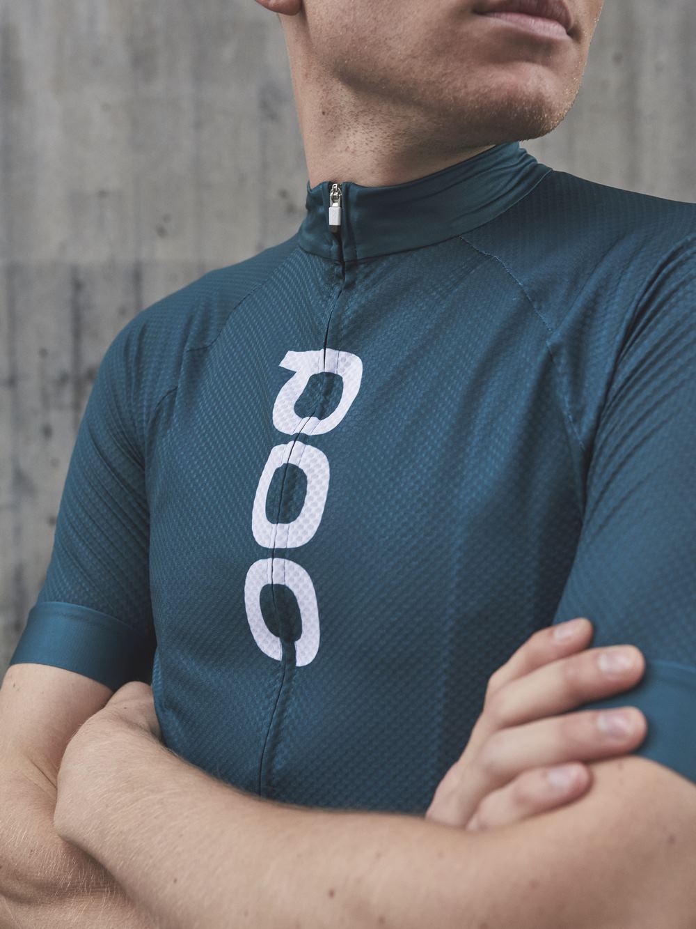 Koszulka rowerowa POC M's ESSENTIAL ROAD LOGO Jersey - Dioptase Blue