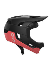 Załaduj obraz do przeglądarki galerii, Kask rowerowy POC Otocon - Ur. Black/Am. Coral Matt - poc warszawa
