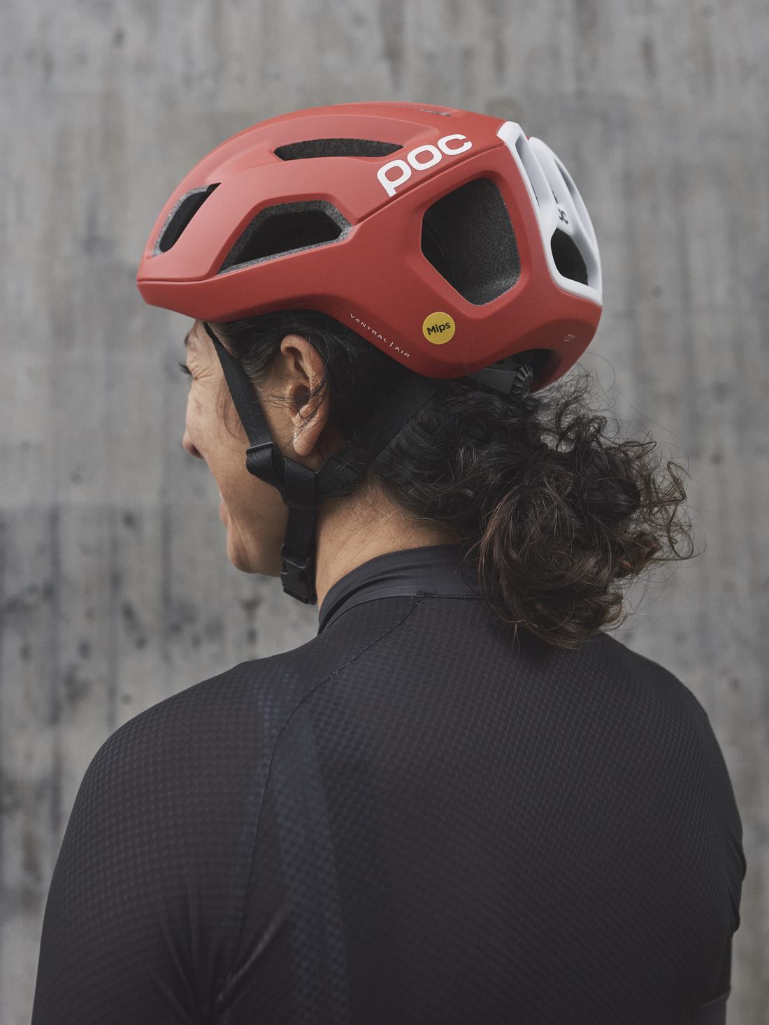 Kask rowerowy POC VENTRAL AIR MIPS - Prismane Red Matt