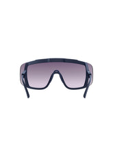 Załaduj obraz do przeglądarki galerii, Okulary rowerowe POC Devour Wide Fit - Apatite Navy/Clarity Road/Partly Sunny Gold
