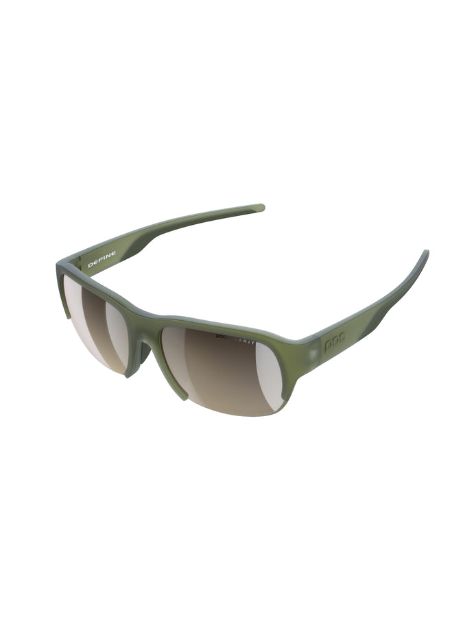 Okulary POC DEFINE - Epid. Green Translucent - Clarity Trail | Brown/Silver Mirror Cat 2