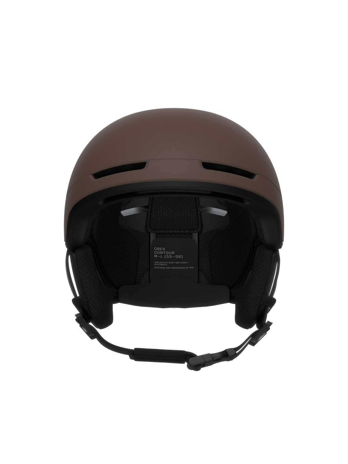 Kask narciarski POC Obex Contour - Bronzite Brown Matt/Lazurite Blue Matt