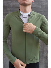 Załaduj obraz do przeglądarki galerii, Koszulka rowerowa POC M&#39;s AMBIENT Thermal Jersey - Epid. Green
