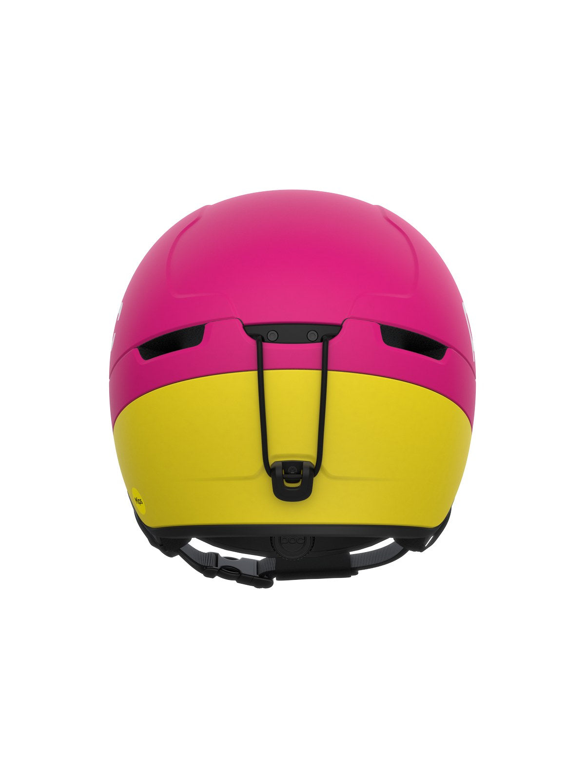 Kask narciarski POC Obex Contour - Rhos Red Matt/Citrine Yellow Matt