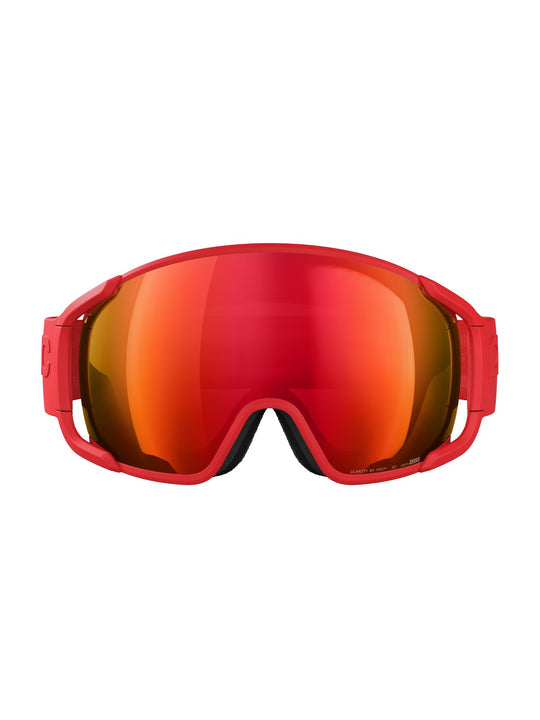 Załaduj obraz do przeglądarki galerii, Gogle narciarskie POC Zonula WF - Prismane Red/Partly Sunny Red
