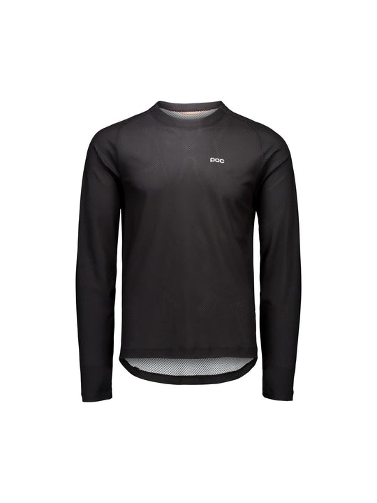Załaduj obraz do przeglądarki galerii, Koszulka rowerowa POC M's Motion Air L/S Jersey - Ur. Black

