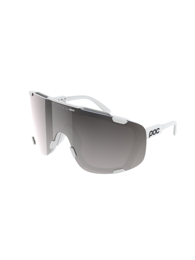 Okulary rowerowe POC Devour - Hyd. White/Clarity Road/Sunny Silver