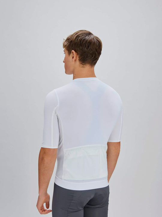 Załaduj obraz do przeglądarki galerii, Koszulka rowerowa POC M's Raceday S/S Jersey - Hyd. White
