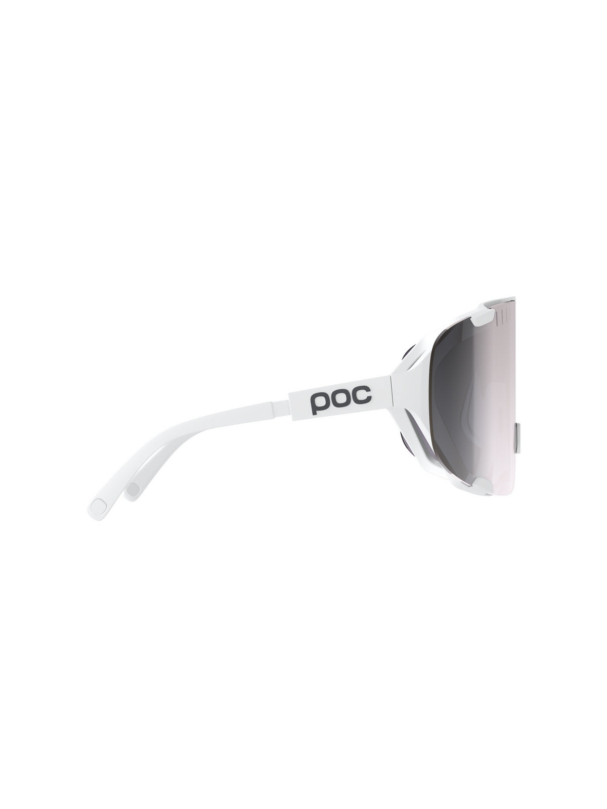Okulary rowerowe POC Devour Wide Fit - Hyd. White/Clarity Road/Sunny Silver