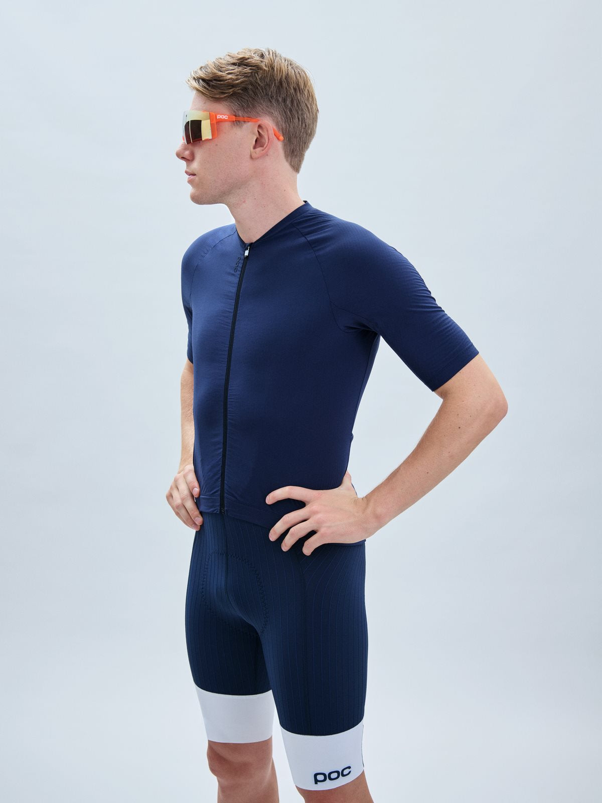Koszulka rowerowa POC M’s Raceday Jersey - Turmaline Navy - poc warszawa