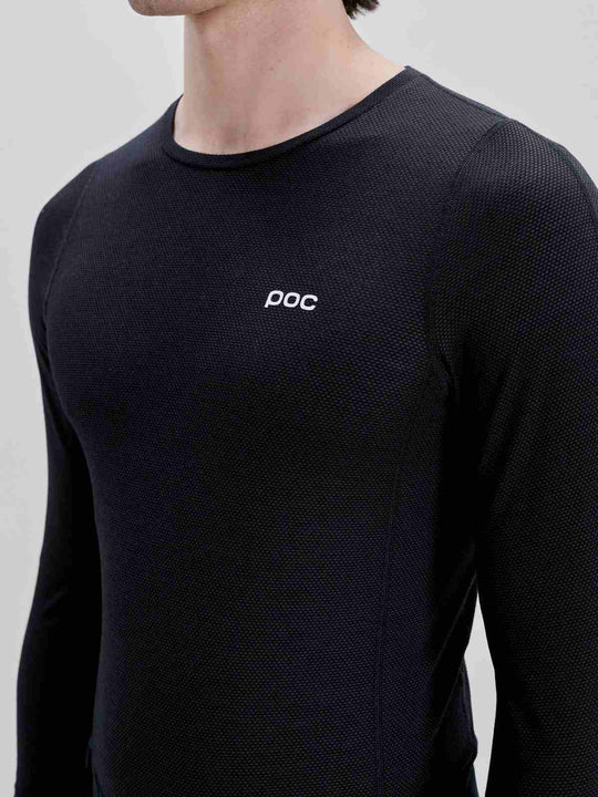Załaduj obraz do przeglądarki galerii, Koszulka POC M's Layer Mid L/S Jersey - Uranium Black
