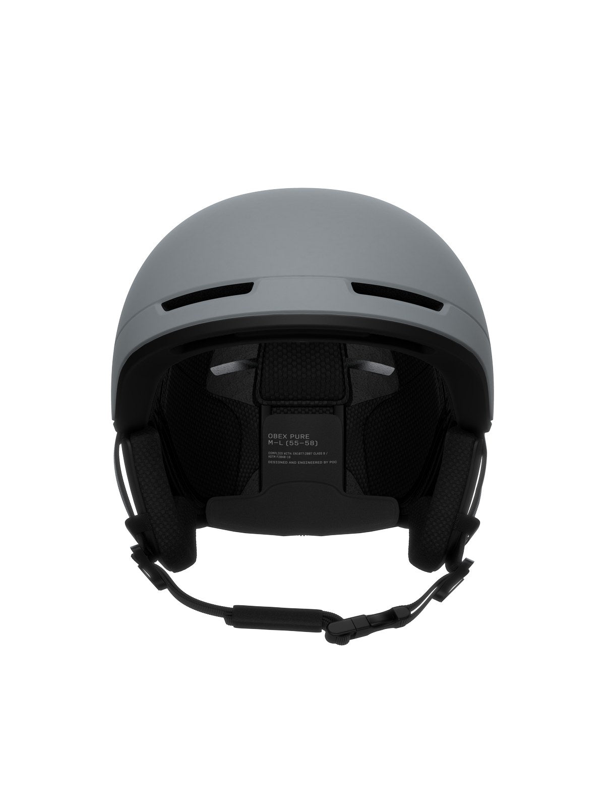 Kask narciarski POC Obex Pure - Granite Grey Matt