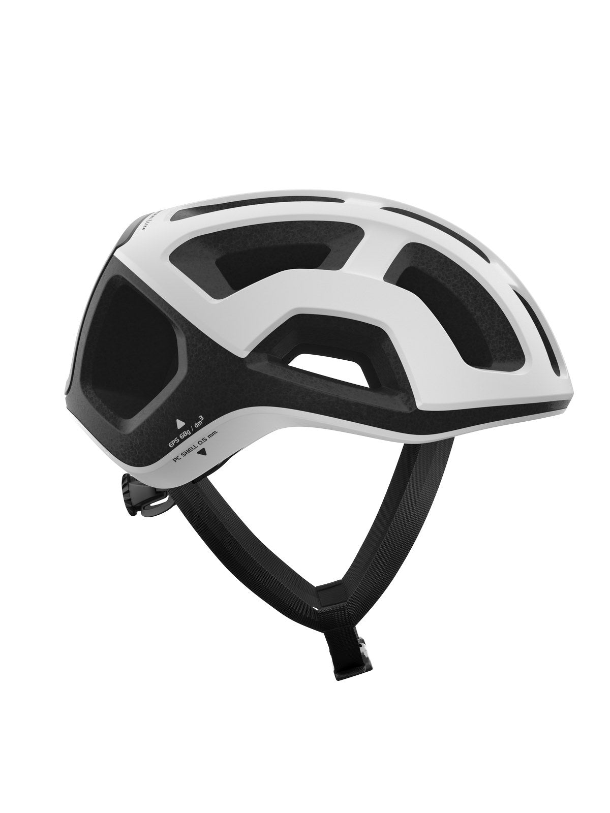 Kask rowerowy POC Ventral Lite Wide Fit - Hyd. White/Ur. Black Matt