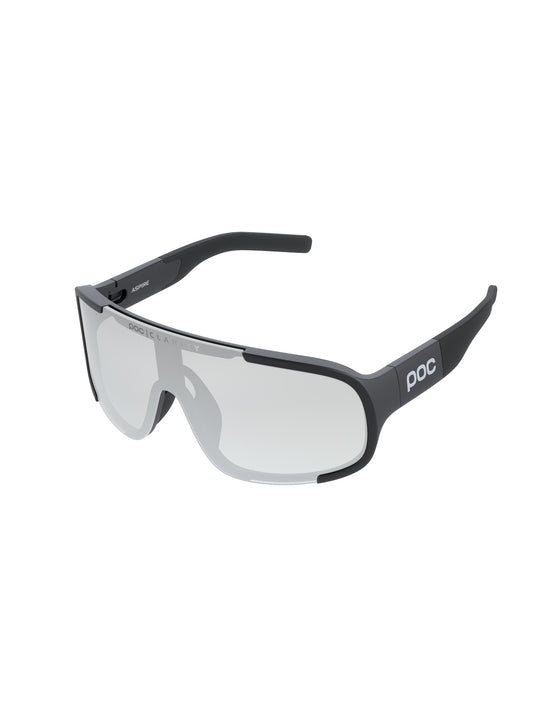 Załaduj obraz do przeglądarki galerii, Okulary rowerowe POC Aspire Photochromic - Ur. Black | Clarity Photochromic Clear/Natural Grey cat. 1–3
