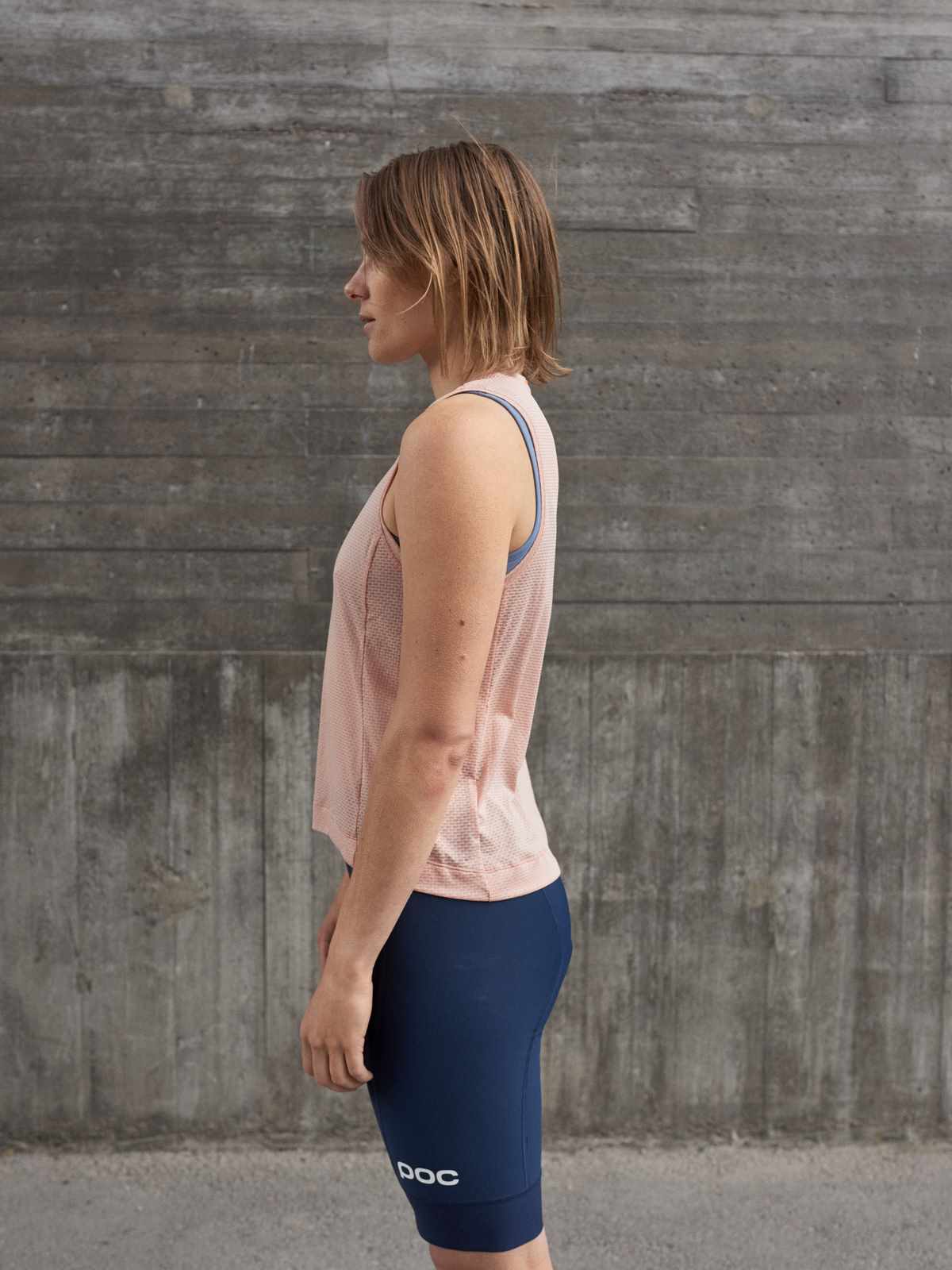 Koszulka rowerowa POC W's Air Indoor Vest - Rock Salt