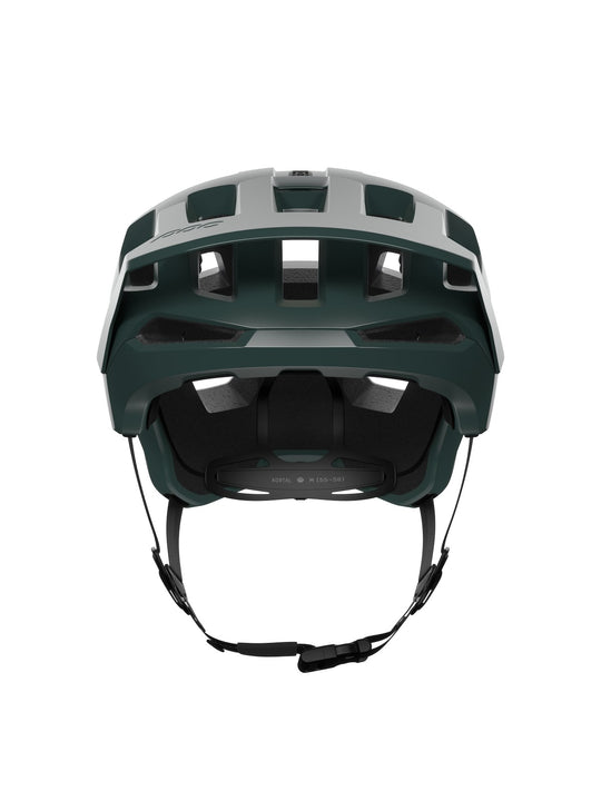 Załaduj obraz do przeglądarki galerii, Kask rowerowy POC Kortal Race MIPS - Parg. Green Matt/Hyd. White Matt
