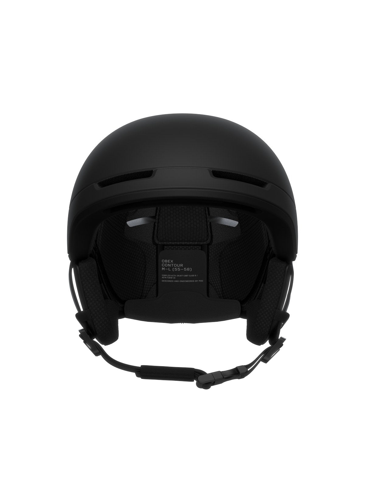 Kask narciarski POC Obex Contour - Uranium Black Matt