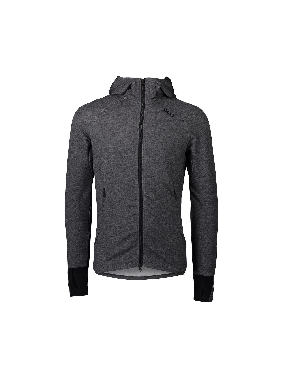 Bluza POC M'S MERINO ZIP HOOD - Sylv. Grey Melange