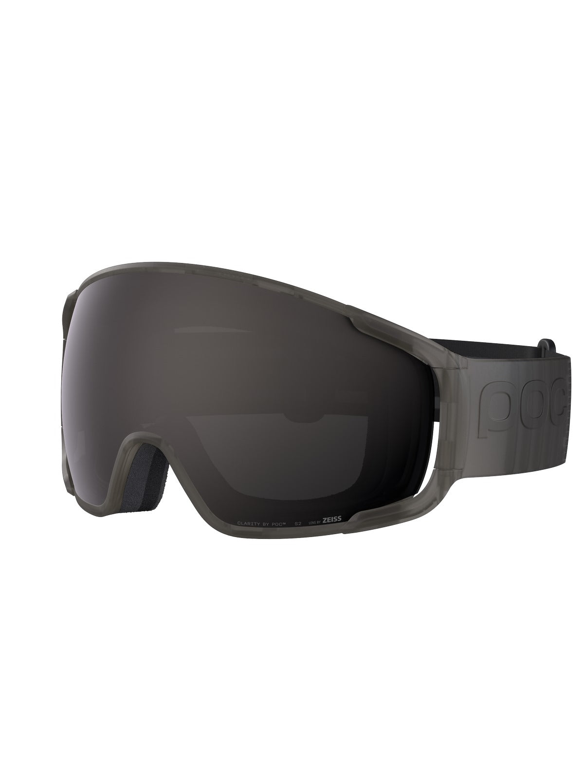 Gogle narciarskie POC Zonula Wide Fit - Raw Black/Pt. Sunny Grey - TU - poc warszawa