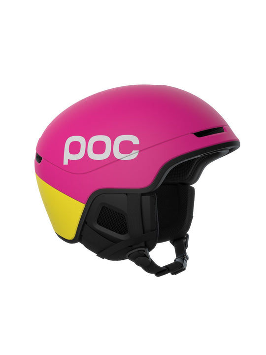 Załaduj obraz do przeglądarki galerii, Kask narciarski POC Obex Contour - Rhos Red Matt/Citrine Yellow Matt
