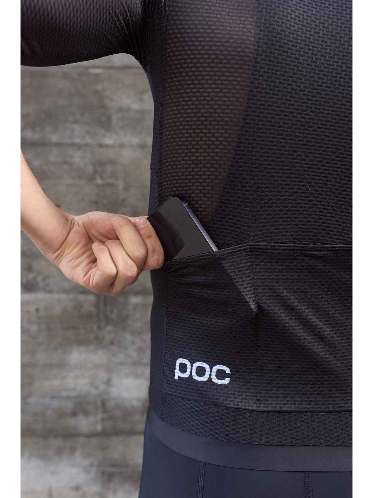 Koszulka rowerowa POC M's AIR Jersey | Ur. Black – PocWarszawa