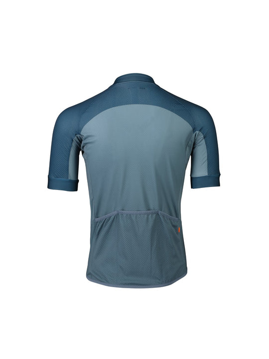 Załaduj obraz do przeglądarki galerii, Koszulka rowerowa POC M&#39;s Essential Road Logo Jersey - Cal. Blue/Dark Cal. Blue
