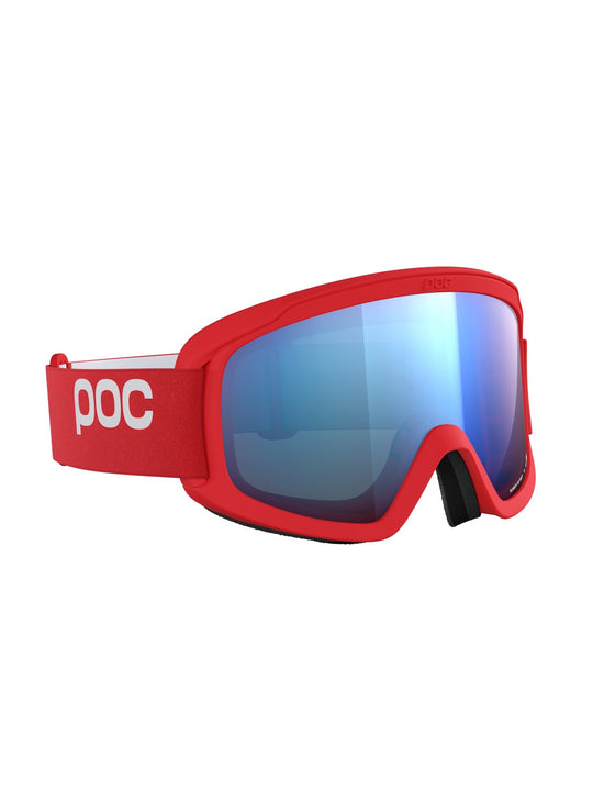 Załaduj obraz do przeglądarki galerii, Gogle narciarskie POC Opsin Wide Fit - Pris. Red/Pt. Sunny Blue
