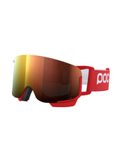 Załaduj obraz do przeglądarki galerii, Gogle narciarskie POC Nexal Mid Wide Fit - Pris. Red/Pt. Sunny Orange

