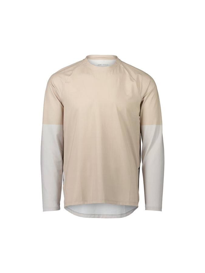 Koszulka rowerowa POC M's Essential MTB LS Jersey - Light Sandstone Beige