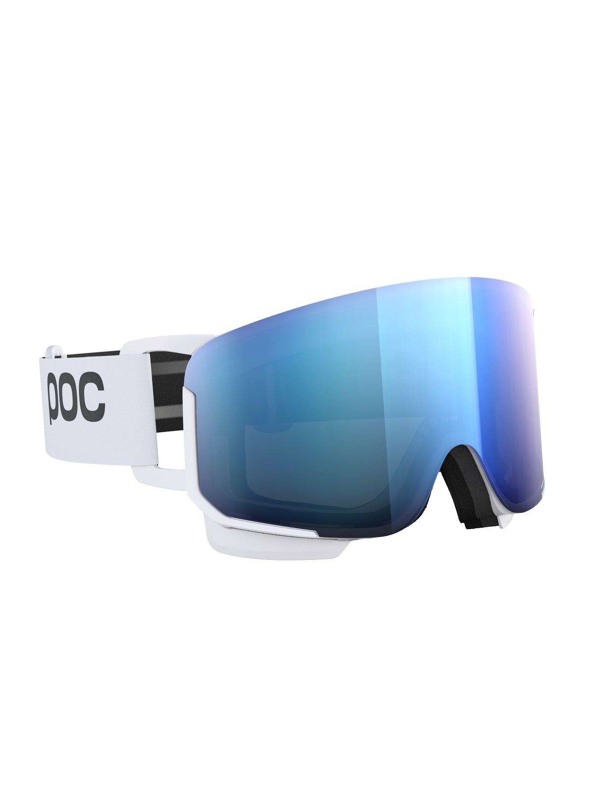 Gogle narciarskie POC Nexal Wide Fit - Hyd. White/Pt. Sunny Blue